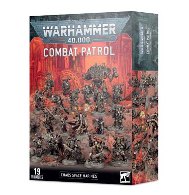 Combat Patrol - Chaos Space Marines 19 figurer