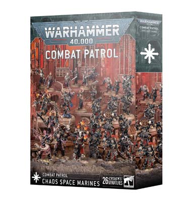 Combat Patrol - Chaos Space Marines 26 figurer